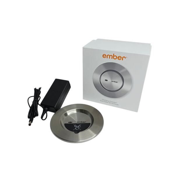 Ember Charging Coaster 2 Stainless Steel  for Temperature Control Smart Mug - Picture 1 of 11